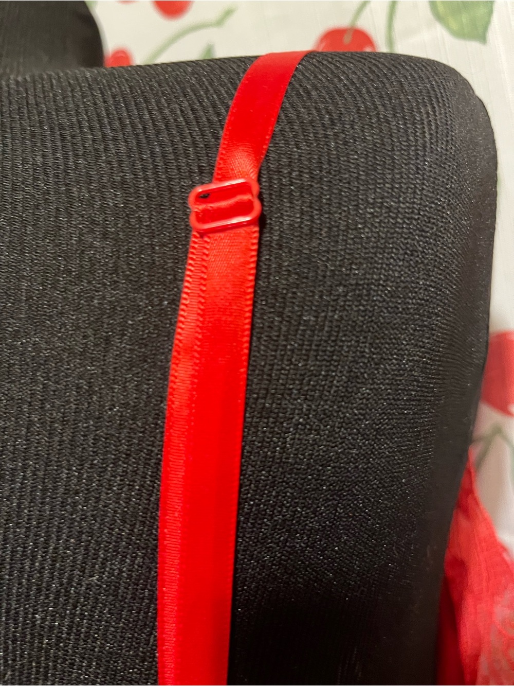 Red Slip Dress - Picture 6 of 9
